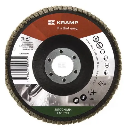 Disque abrasif à lamelles 125m