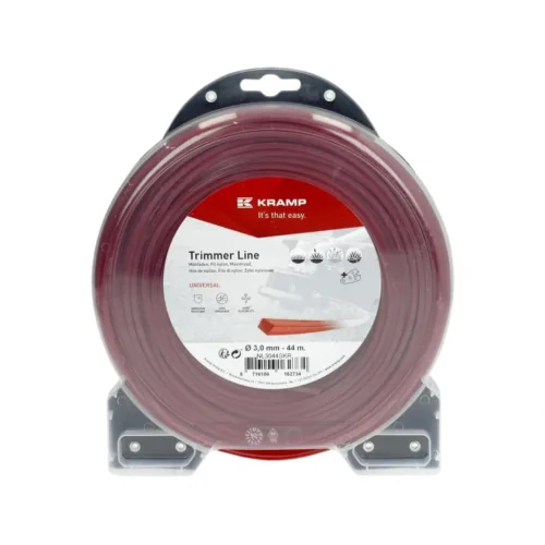 Fil de coupe Ø 2.4mm 15m carré rouge Kramp