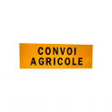 Panneau CONVOI AGRICOLE aluminium classe 2 1200 x 400 mm