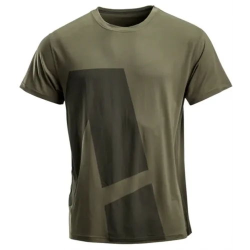 T-shirt homme olive